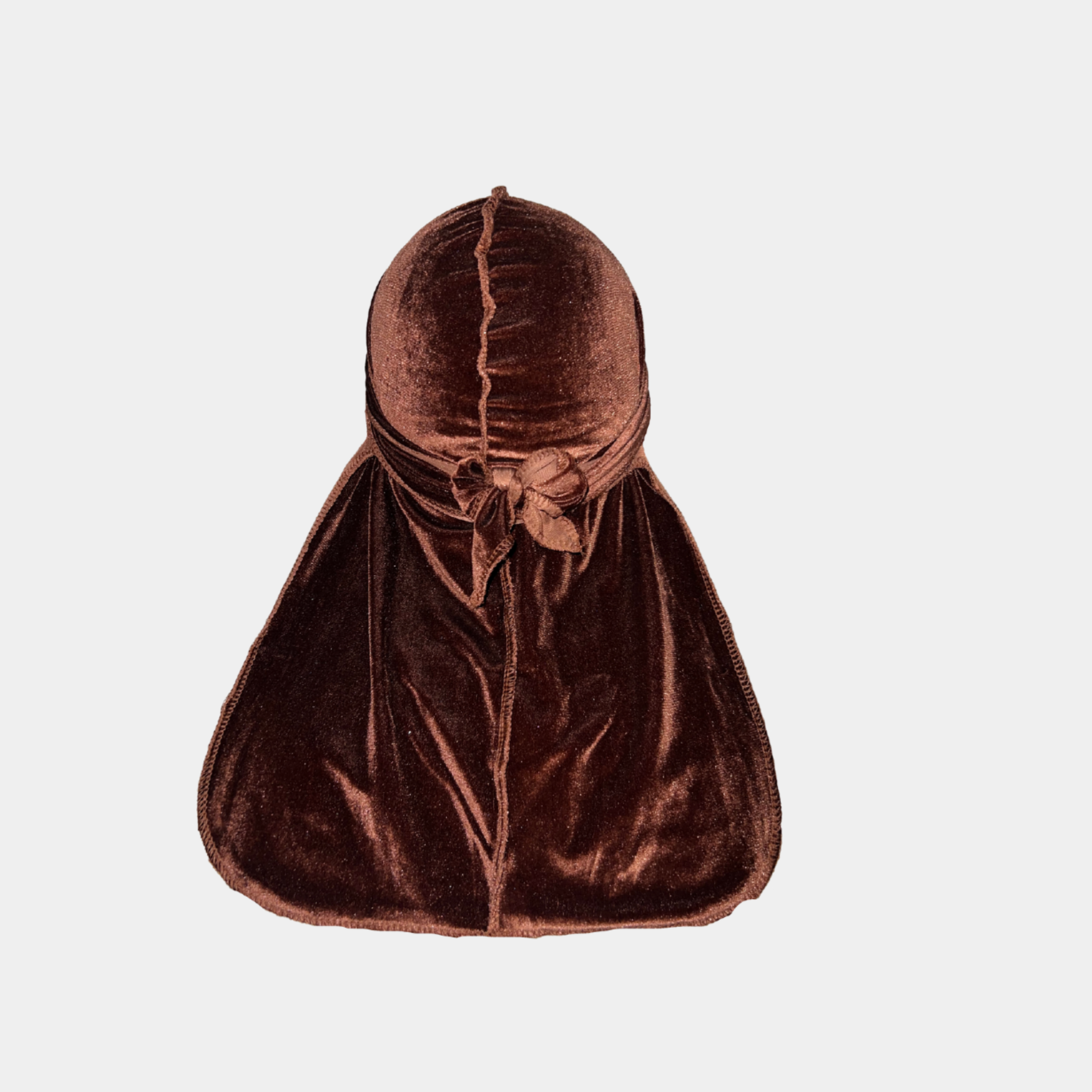 Brown "Chocolate" Velvet Durag