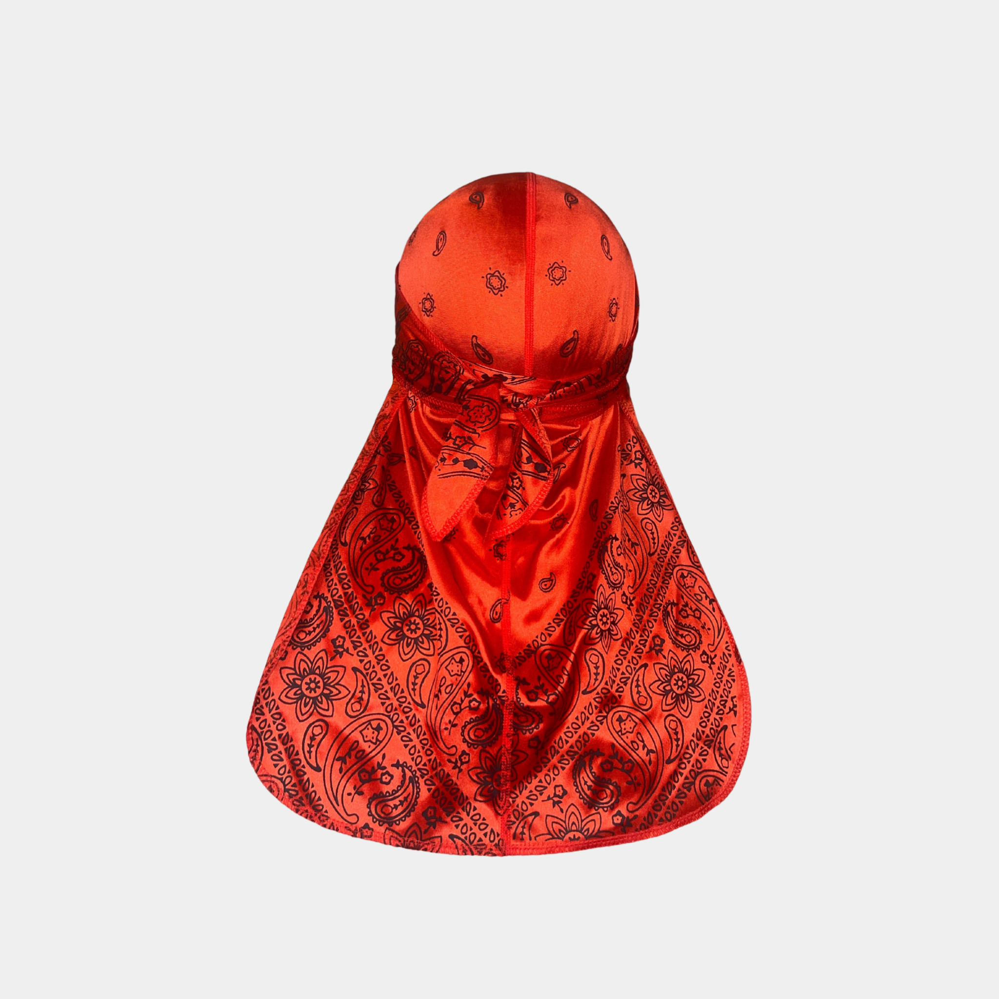 Red Bandana Silky Durag