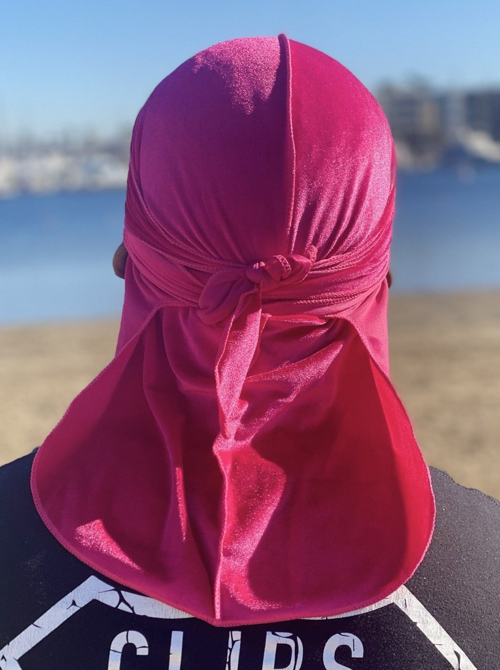 Pink Velvet Durag