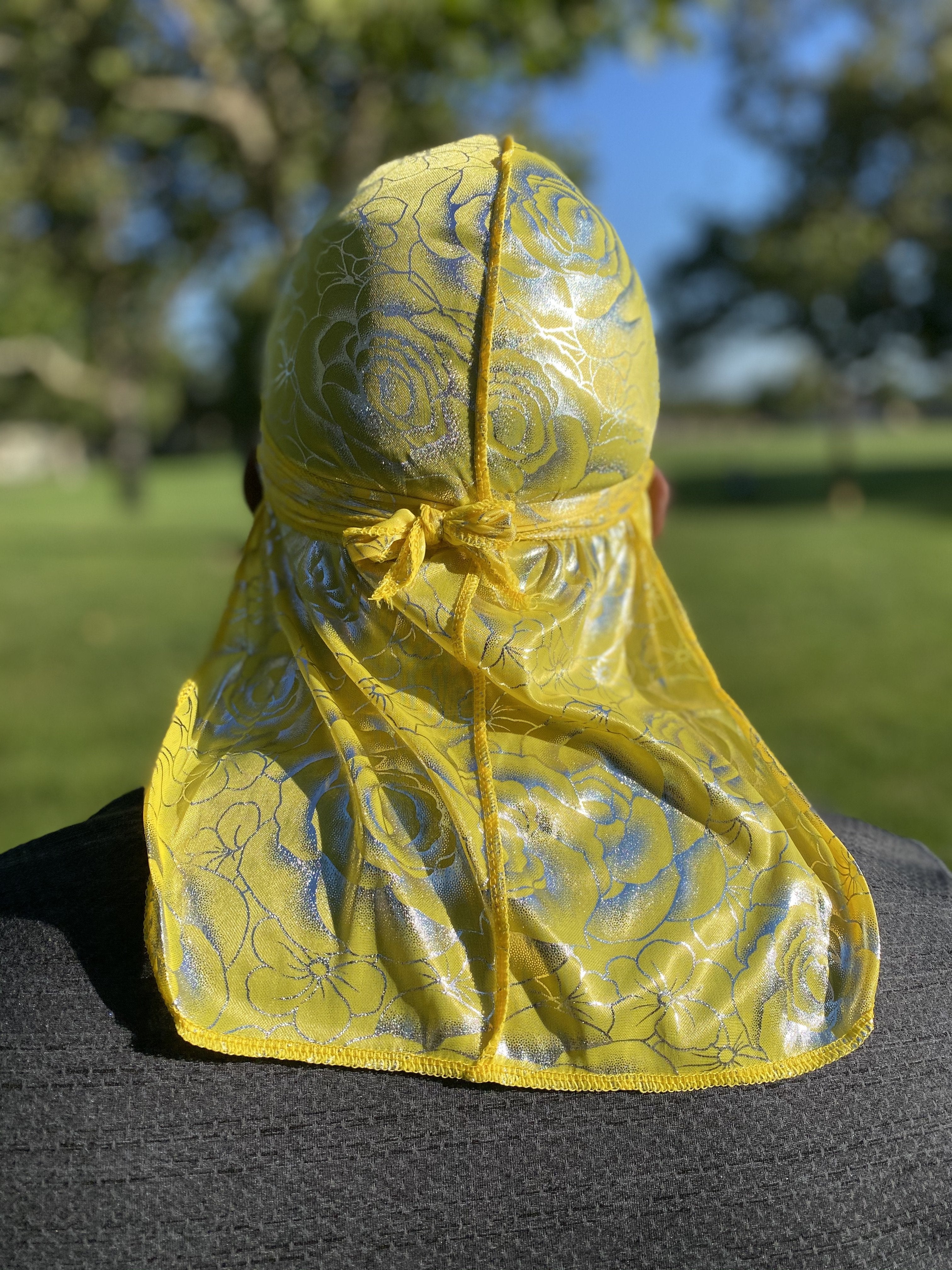 Yellow Rose Silky Durag